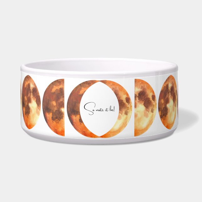 Comedero Crea Tu Propia Luna Naranja Mística (Frente)