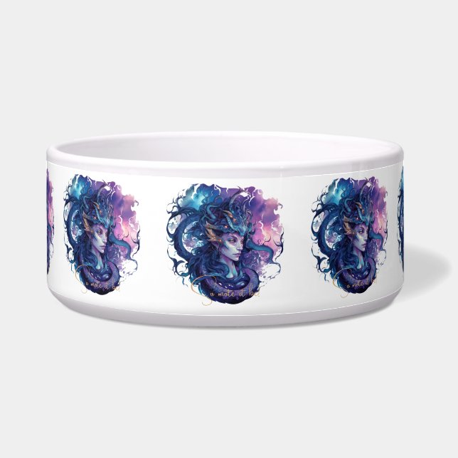 Comedero Crea tu propia Medusa Gorgona mitológica (Frente)