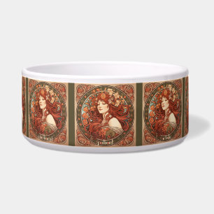 Comedero Crea tu propio Art Nouveau Virgo Zodiac