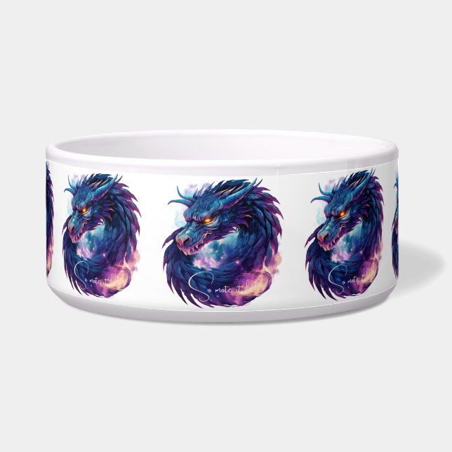 Comedero Crea Tu Propio Dragón Púrpura Místico (Frente)
