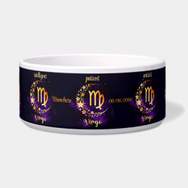 Comedero Crea tu propio Virgo zodiacal celestial púrpura