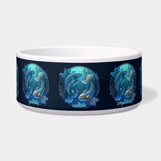 Comedero Crea tu propio zodiaco celestial de Piscis (Frente)