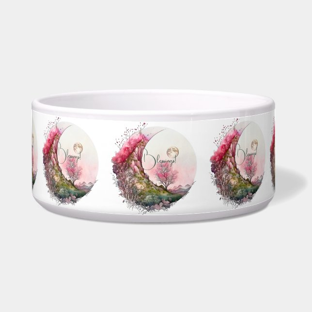 Comedero Crear su propio paisaje de luna rosa (Frente)