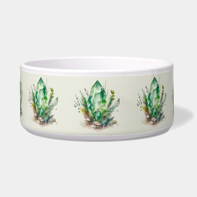 Comedero Crear sus propios cristales verdes esmeraldas (Frente)