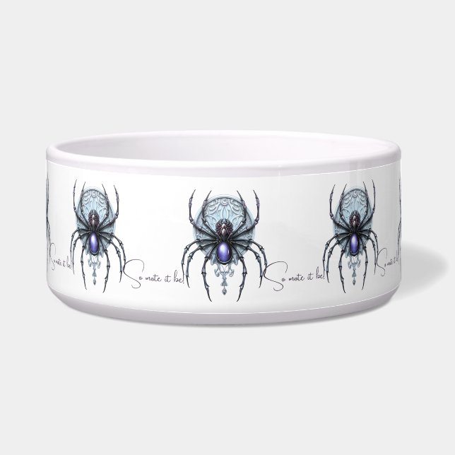 Comedero Crear tu propia araña púrpura mística (Frente)