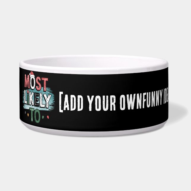 Comedero 😂 crear una cita de Navidades divertidos con más  (Frente)