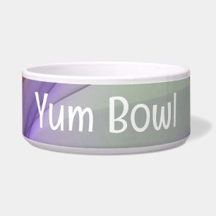 Comedero Creativo Tazón Gráfico de Mascotas con yum Bowl Te