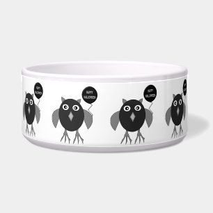Comedero Creepy fiesta de HalloweenOwl