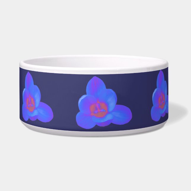 Comedero Crocus Flower Hot and Cold Dog Bowl (Izquierda)