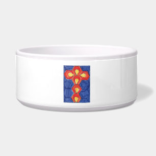 Comedero Cross Motif Large Pet Bowl