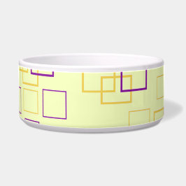 Comedero Cuadrado Dance Ceramic Pet Bowl