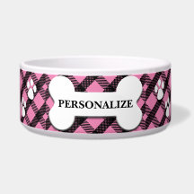 Cuadro Rosa Bonito - Tazón para Mascotas