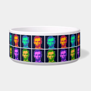 Comedero Cuatro Pop Art Abraham Lincoln