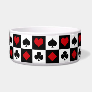 Comedero Cuatro trajes de cartas