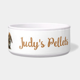 Comedero Cubeta de alimentación de conejos