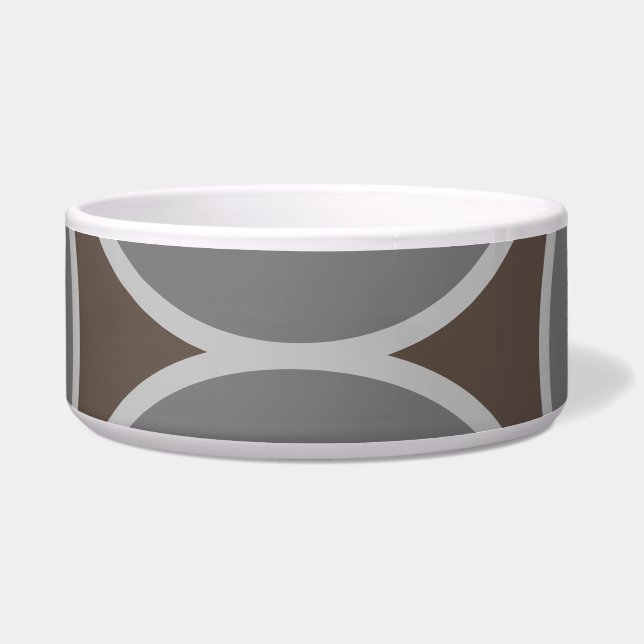 Comedero Cubierta para perros de cerámica DOT | m3gallerySt (Frente)