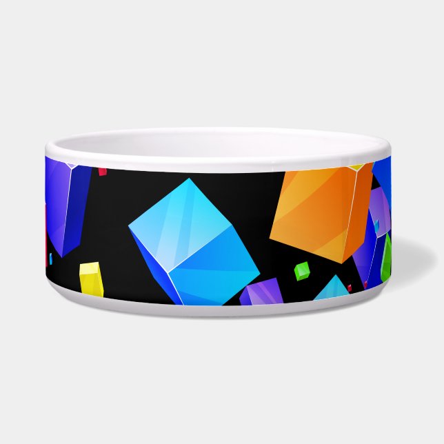 Comedero Cubos coloridos 2 (Frente)