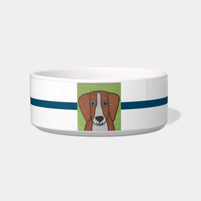Comedero Cute Beagle Pet Bowl (Frente)