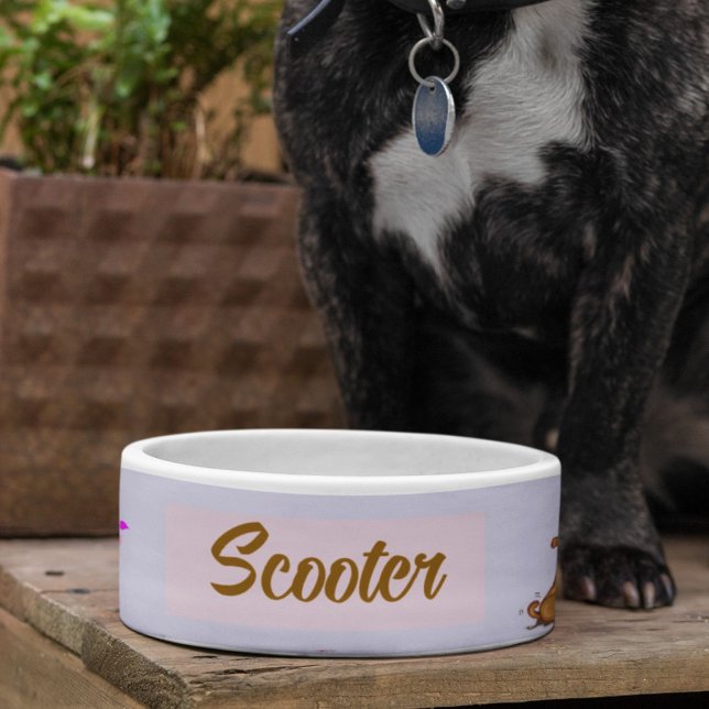 Comedero Cute brown dog heart plant  (Subido por el creador)