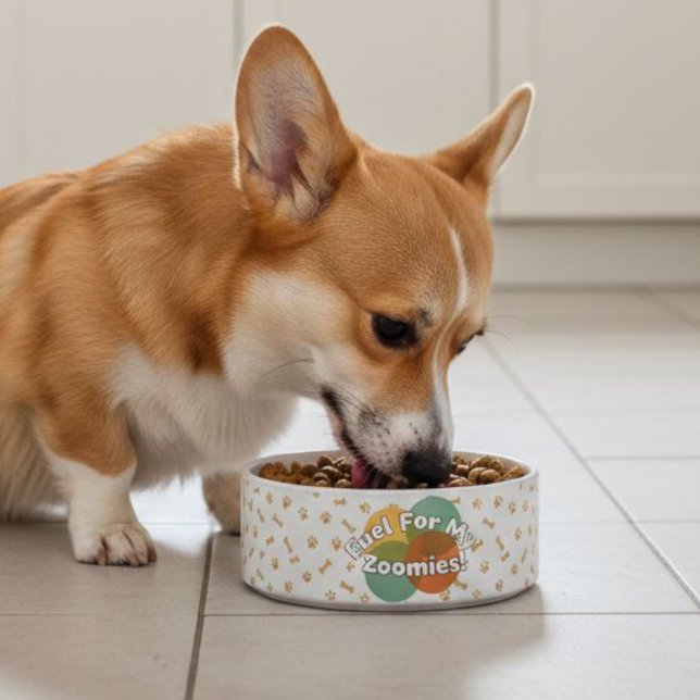 Comedero Cute Corgi Dog Bowls | Funny Pattern  (Subido por el creador)
