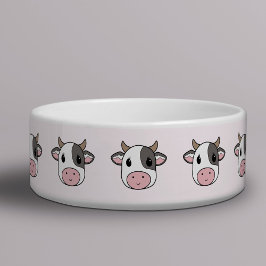 Comedero Cute Cow Pet Bowl