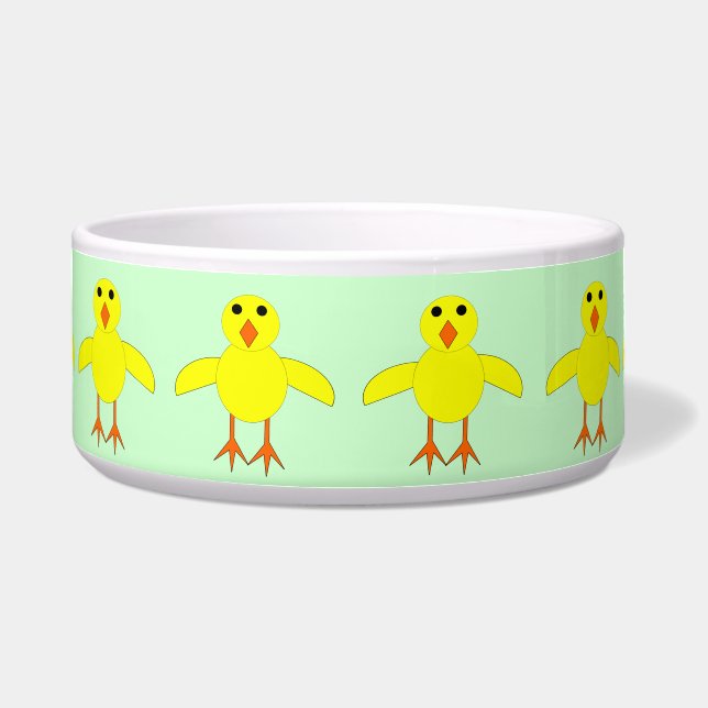 Comedero Cute Easter Chick Dog Bowl (Frente)