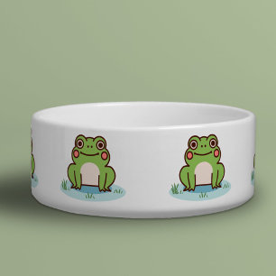 Comedero Cute Frog Pet Bowl