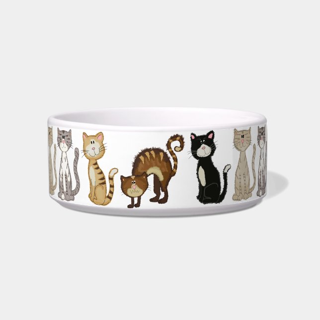 Comedero Cute Kitten Cat Bowl (Frente)