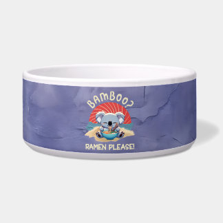 Comedero Cute Koala comiendo Ramen Vintage Sunshine