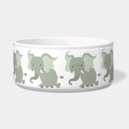 Comedero Cute Merry Personalizado Elephant Pet Bowl