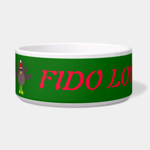 Comedero Cute Navidades Personalizable Turco Tazón de Perro