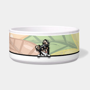 Comedero Cute Peeking Chihuahua, comida o bebida