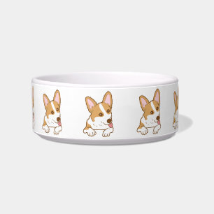 Comedero Cute Pembroke Welsh Corgi Dog