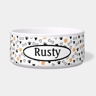 Comedero Cute Perro Bowl personalizado