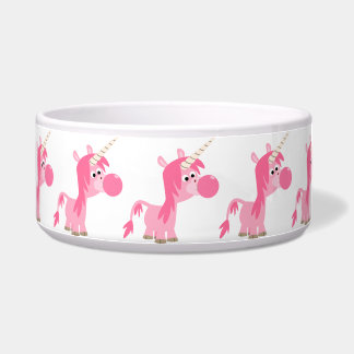 Comedero Cute Personalizado Buro Gum Unicorn Pet Bowl