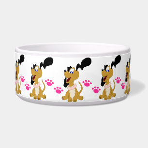 Comedero Cute Personalizado Puppy Dog Bowl