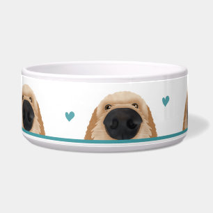 Comedero Cute Verde azulado Dog Bowl