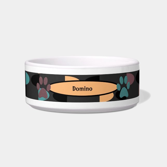 Comedero Cuto resumen de tazón de mascotas con patatas (Frente)