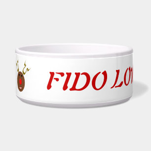 Comedero Cyber Navidades Personalizable de renos