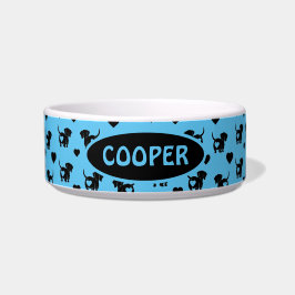 Comedero Dachshund Love food Water Bowl