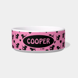 Comedero Dachshund Love food Water Bowl