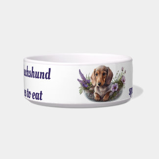 Comedero Dachshund perro bowl me encanta mi Dachshund