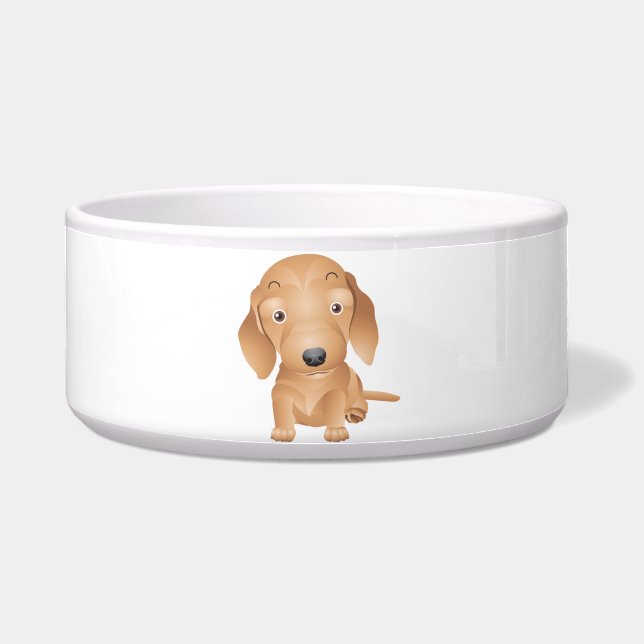Comedero Dachshund Pet Bowl (Frente)