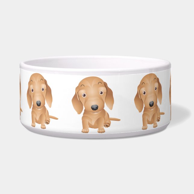 Comedero Dachshund Pet Bowl (Frente)