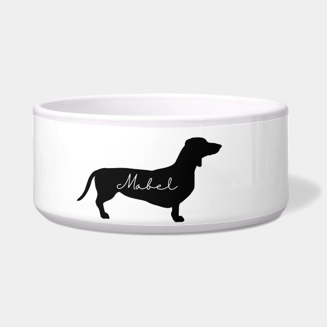 COMEDERO DACHSHUND PET BOWL - MABEL (Frente)