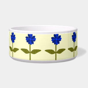 Comedero Daisy Ocean Blue Dog Bowl