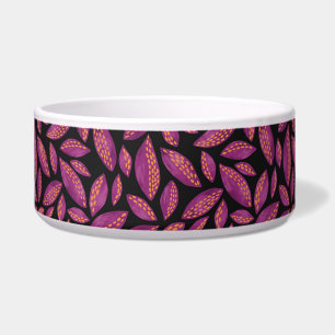 Comedero Dark Otumn Leave Pet Bowl