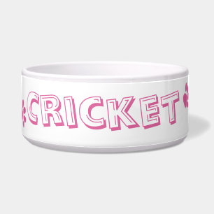 Comedero De las "cuenco personalizado del mascota