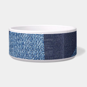 Comedero Denim Urban: Doloridos Parchwork a rayas.