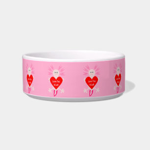 Comedero Día de San Valentín Love Heart Axolotl